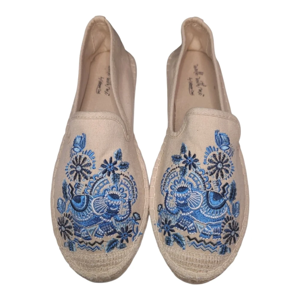 Canvas Espadrilles  NWOT  8